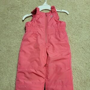 Carter's Girls Snow Bib Ski Pants, Pink, 3T